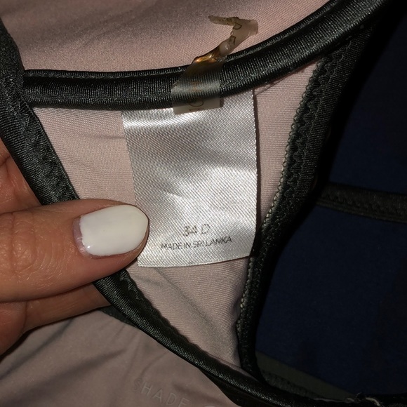 LIKE NEW Shade & Shore Olive & Teal Bikini - Picture 4 of 6